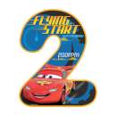 Lightning Mcqueen Number 2 Edible Icing Image